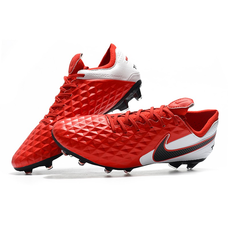 Nike Tiempo Legend Elite FG Červené Bílý Černá